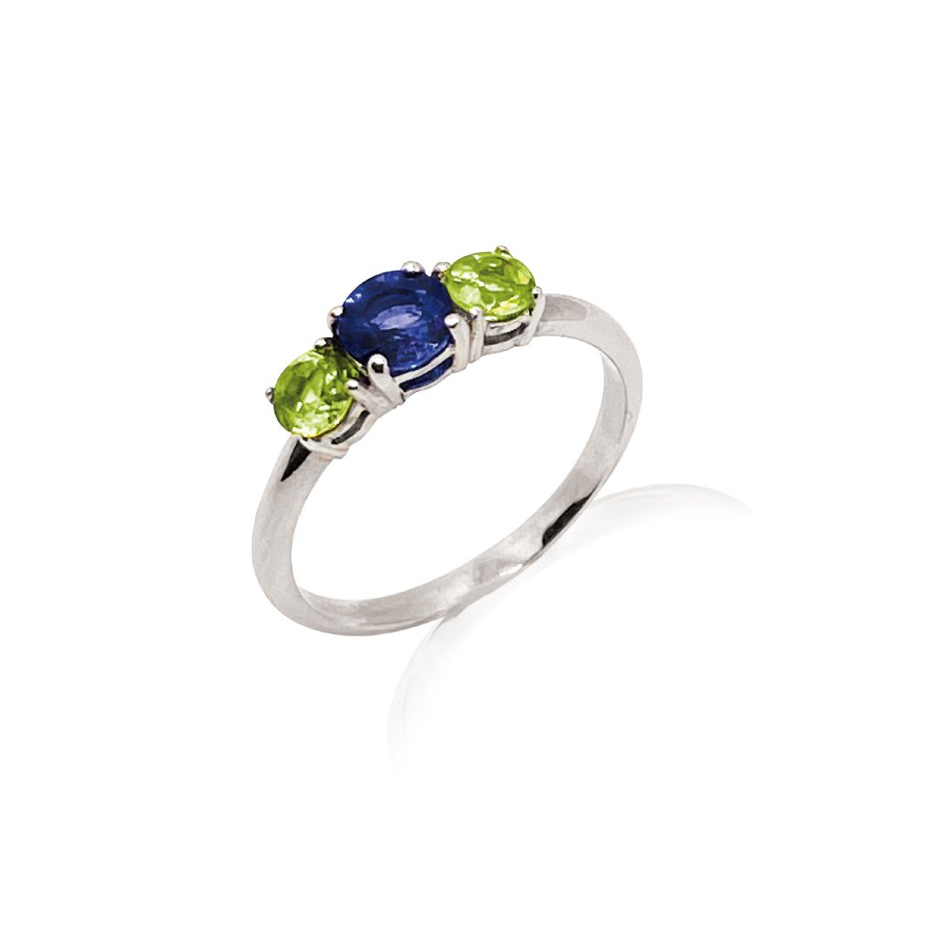 Sapphire on sale and peridot